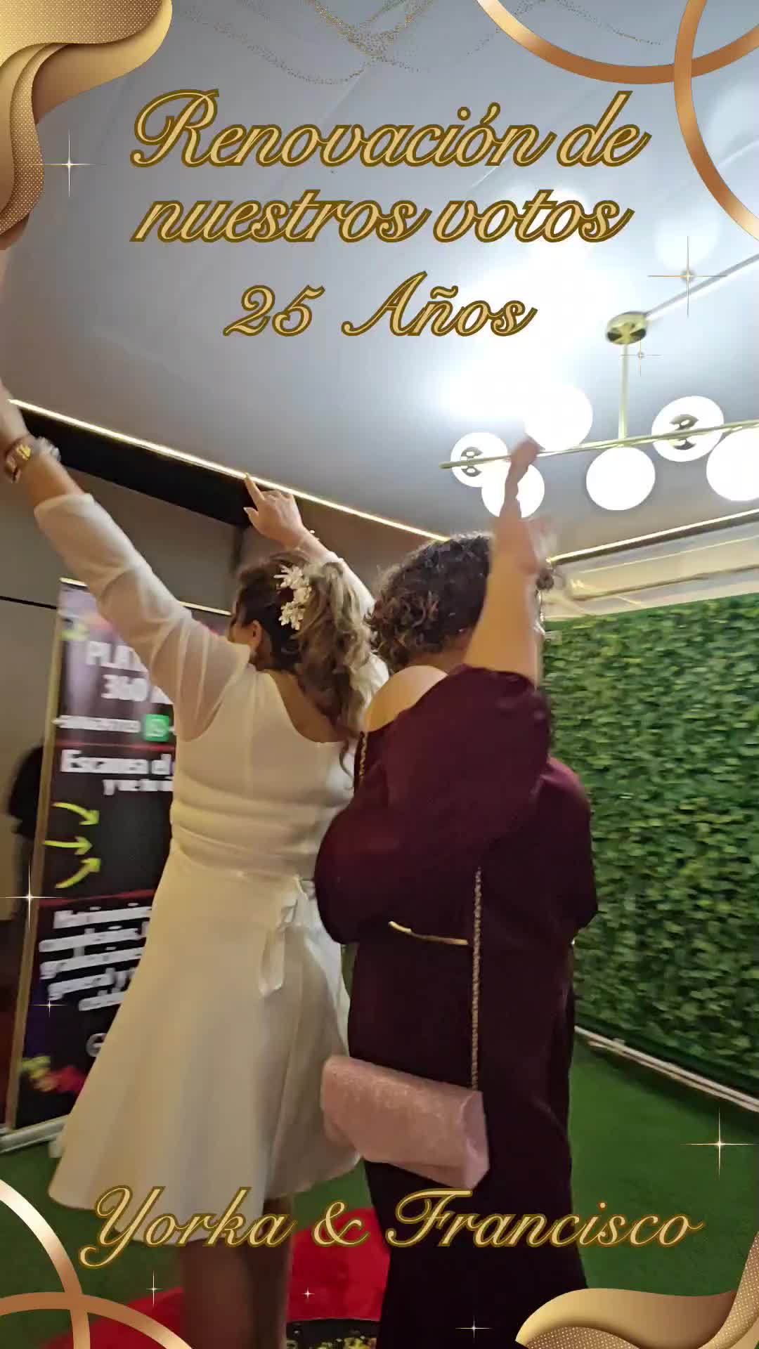 Video 360 del evento Renovación de Votos 🤵❤️👰