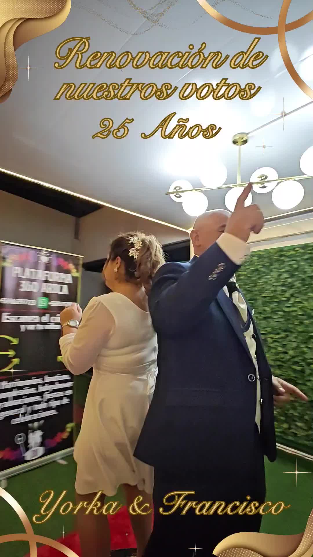 Video 360 del evento Renovación de Votos 🤵❤️👰