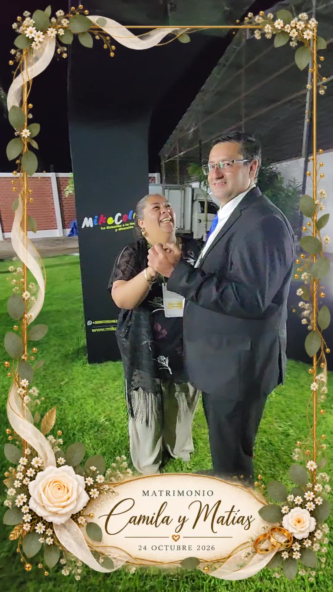 Video 360 del evento Camila y Matías