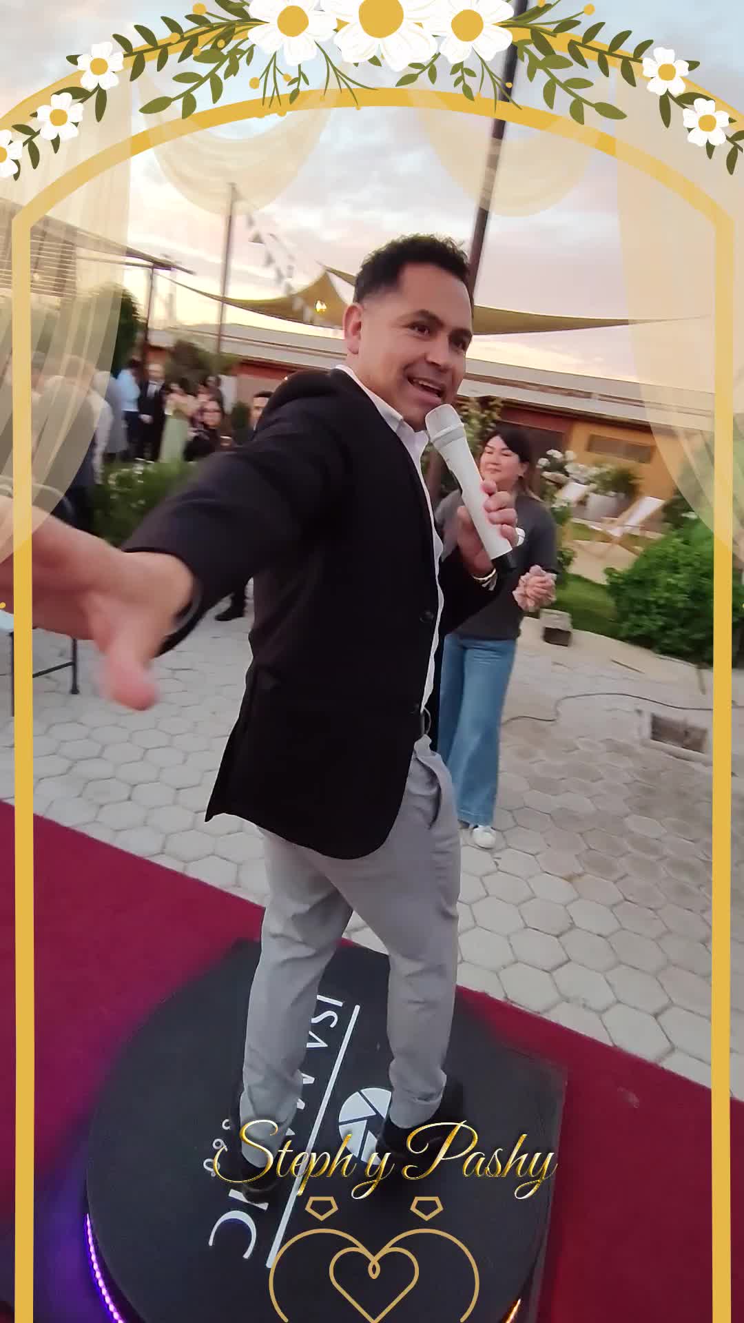 Video 360 del evento Pashy y Steph