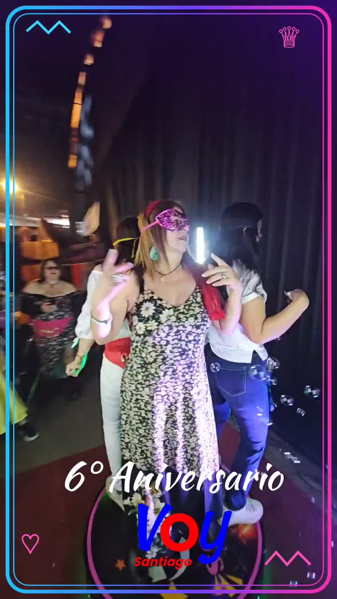 Video 360 del evento Voy Santiago 2026