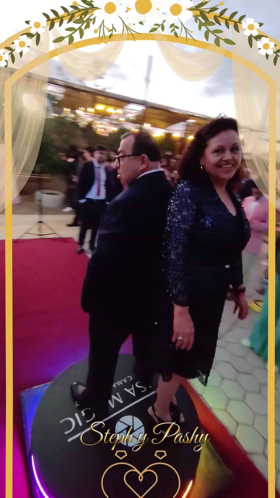 Video 360 del evento Pashy y Steph
