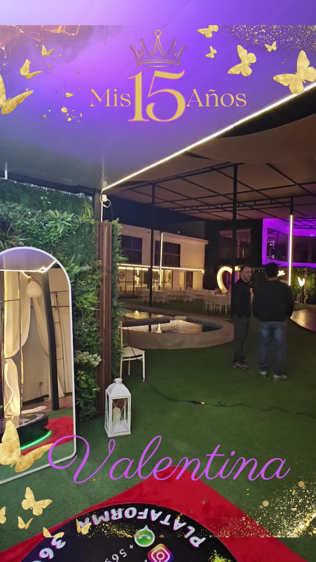 Video 360 del evento Mis 15 años 🎉💃🎂 Valentina