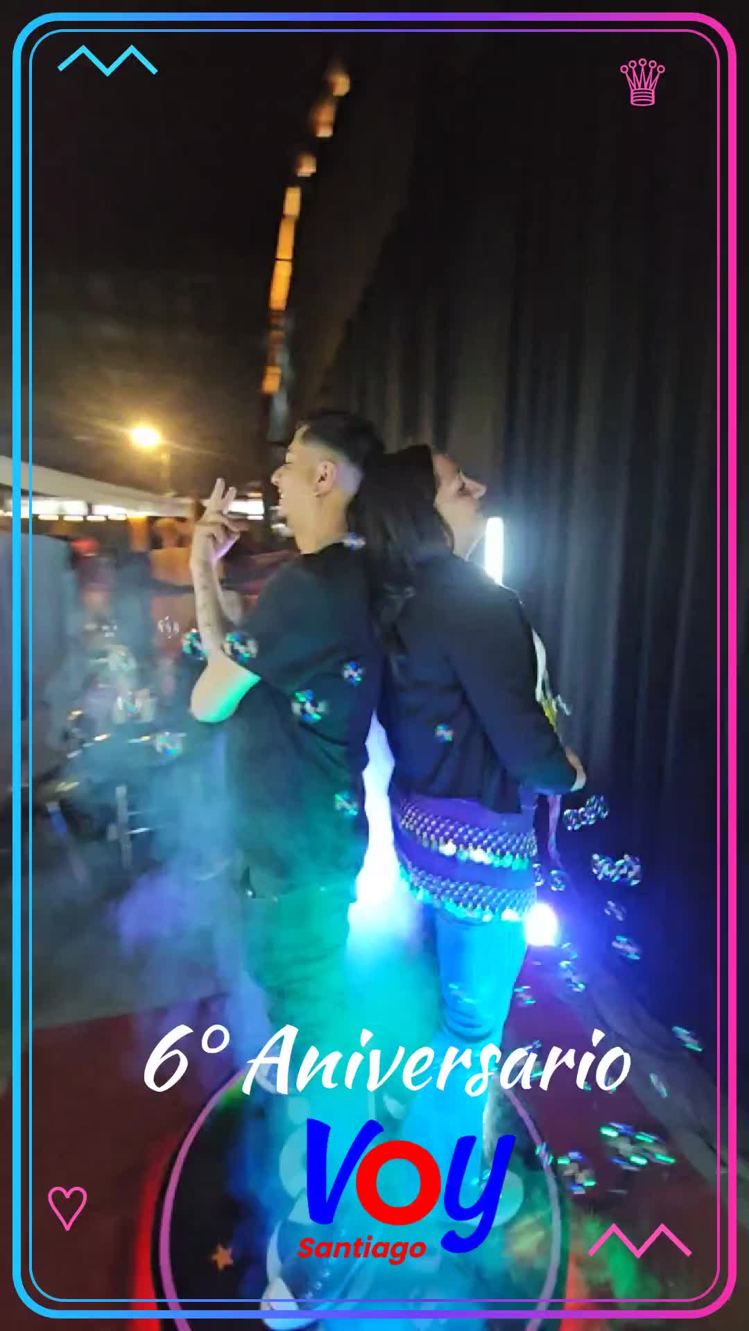 Video 360 del evento Voy Santiago 2026