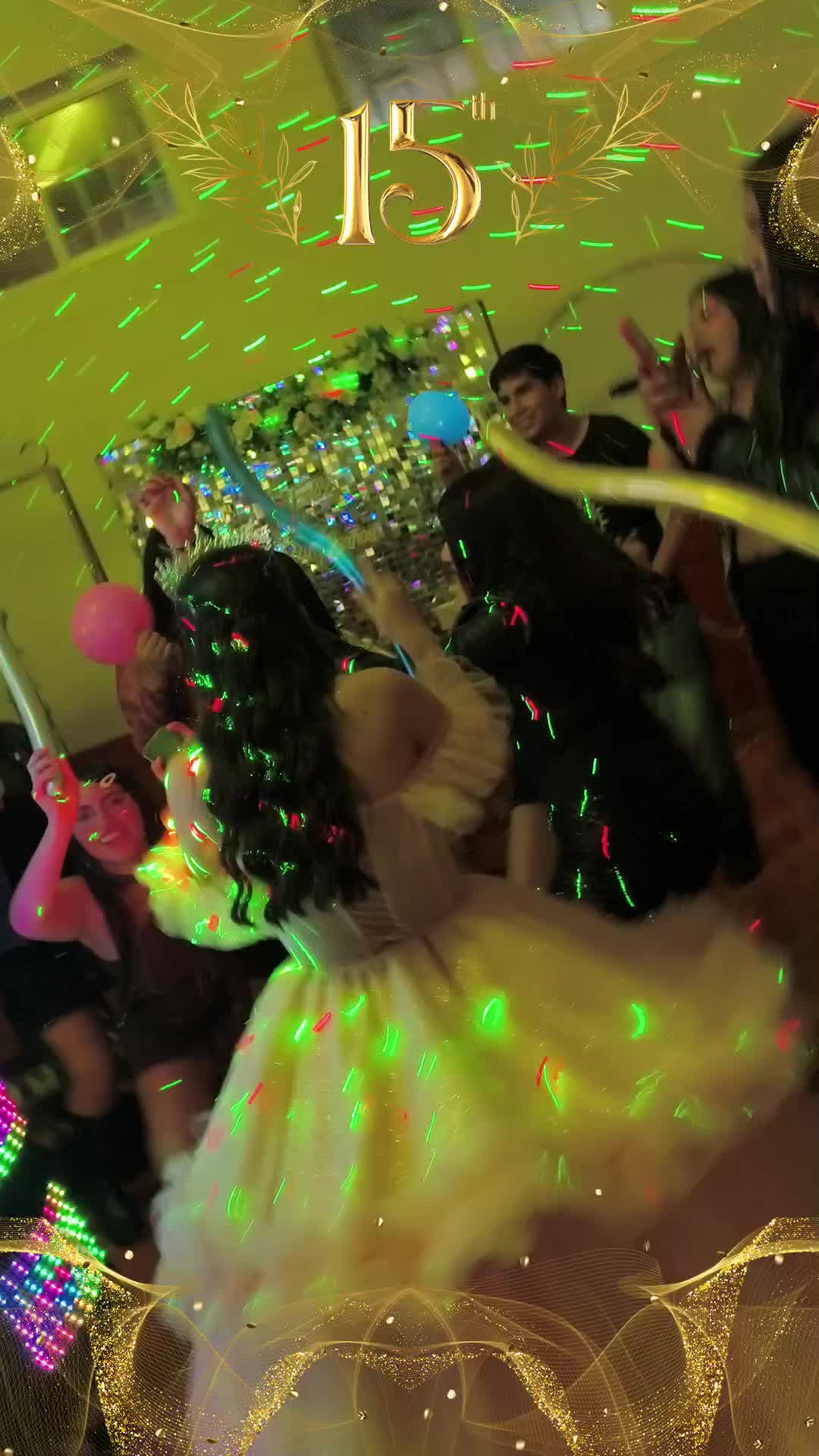 Video 360 del evento Dulayne 15 años