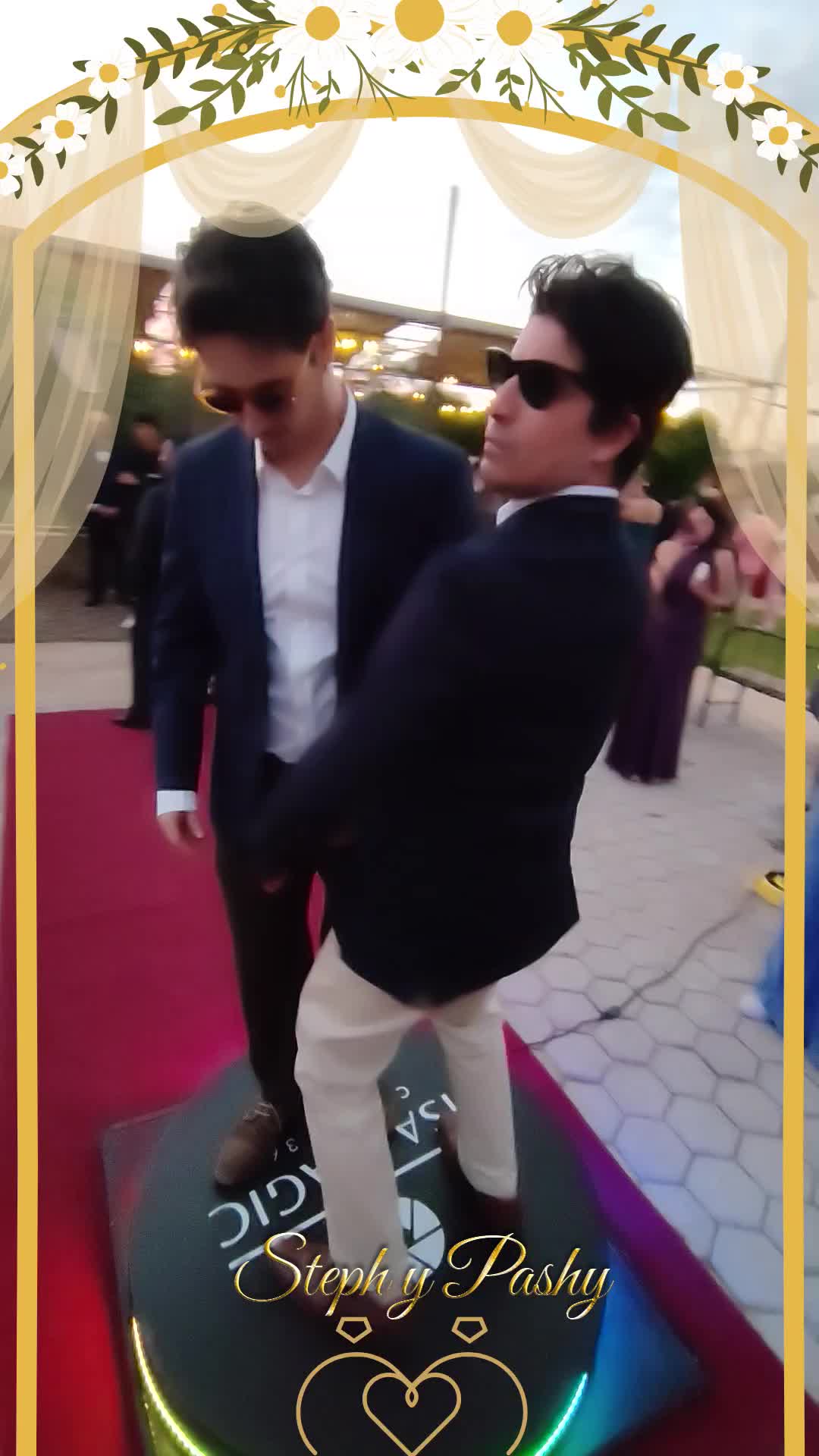 Video 360 del evento Pashy y Steph