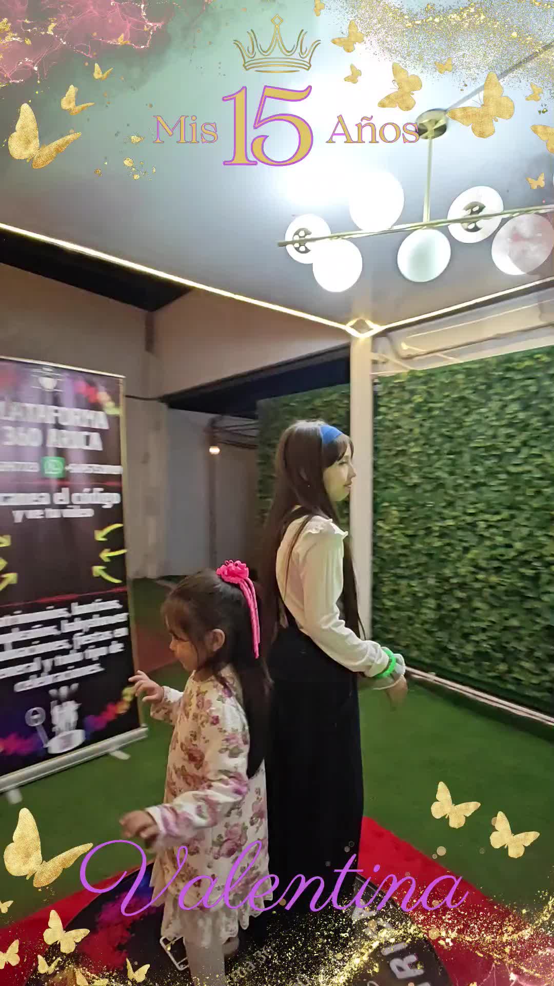 Video 360 del evento Mis 15 años 🎉💃🎂 Valentina