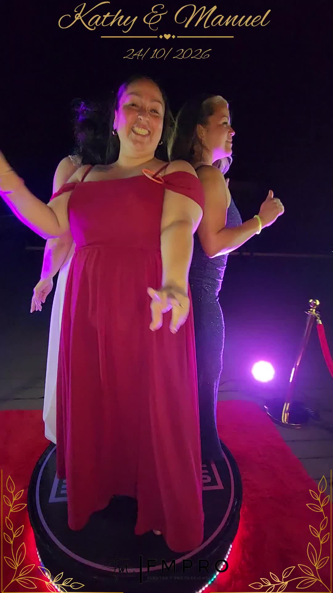 Video 360 del evento Kathy & Manuel 