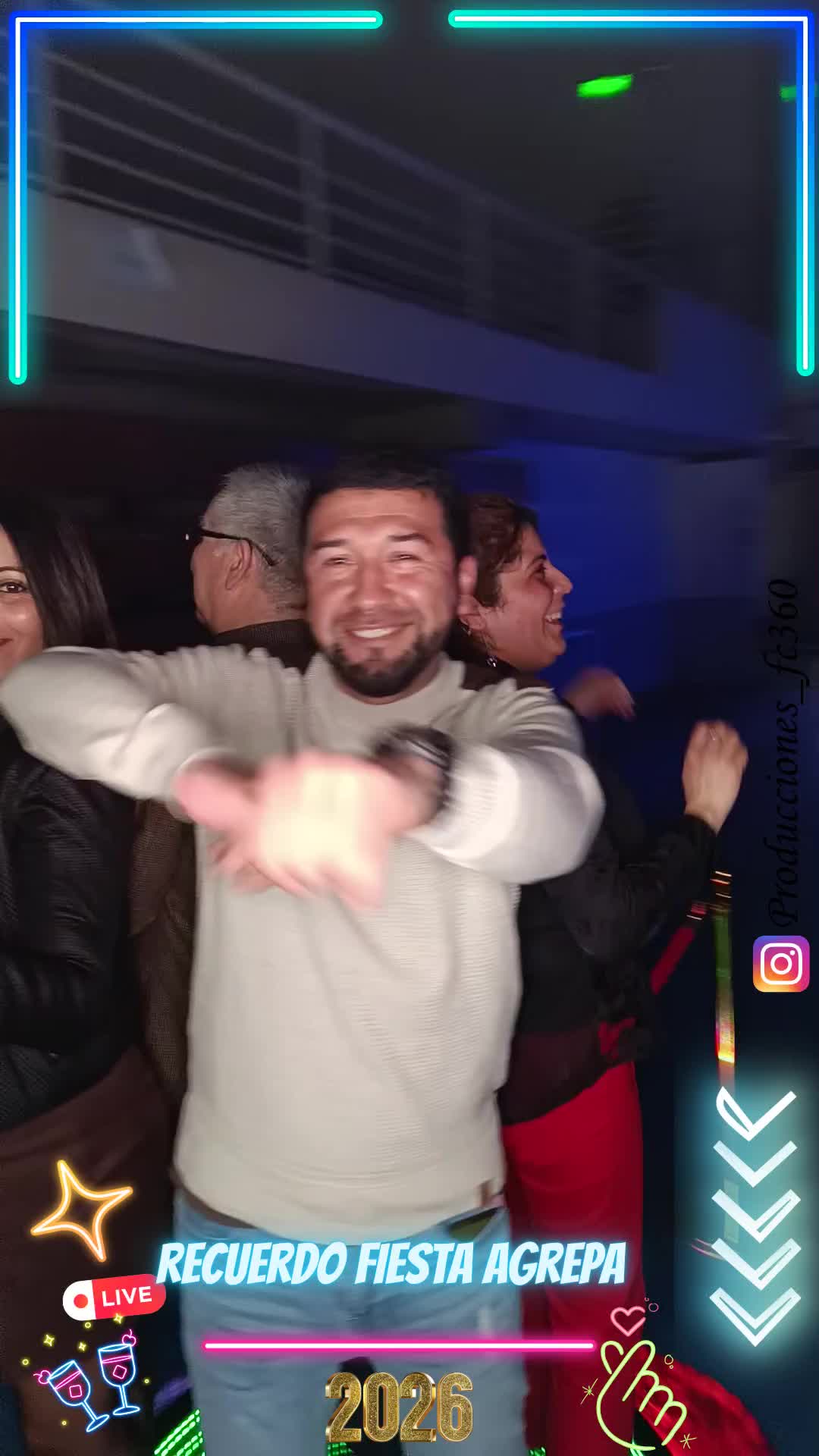 Video 360 del evento FIESTA AGREPA 2026 PLATAFORMA 360
