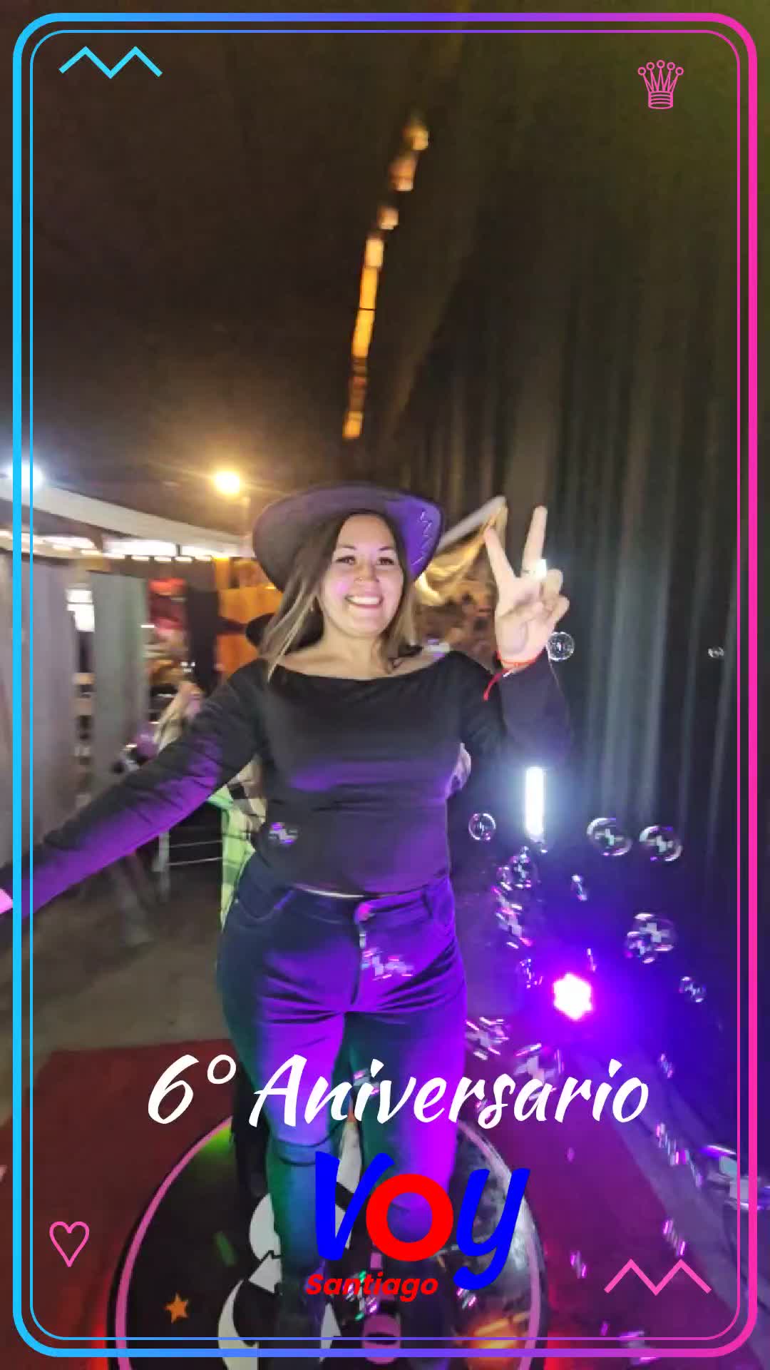 Video 360 del evento Voy Santiago 2026