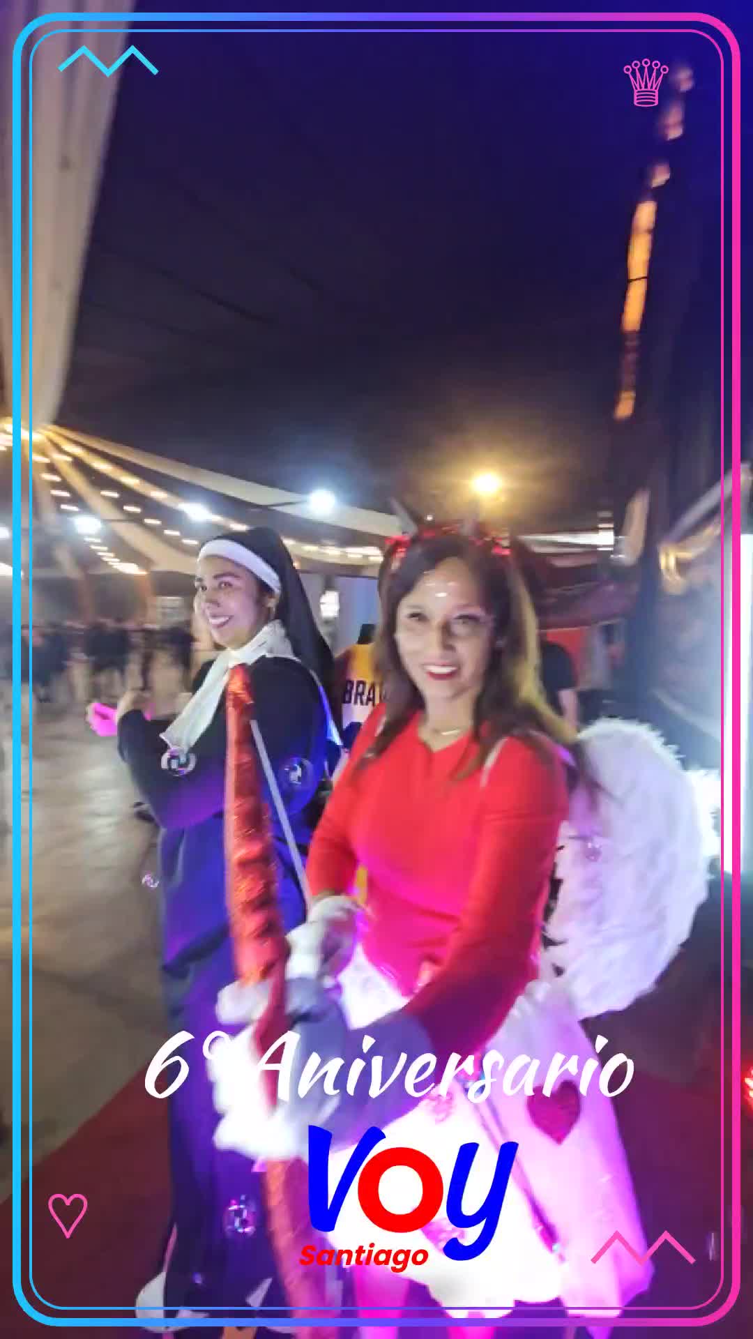 Video 360 del evento Voy Santiago 2026