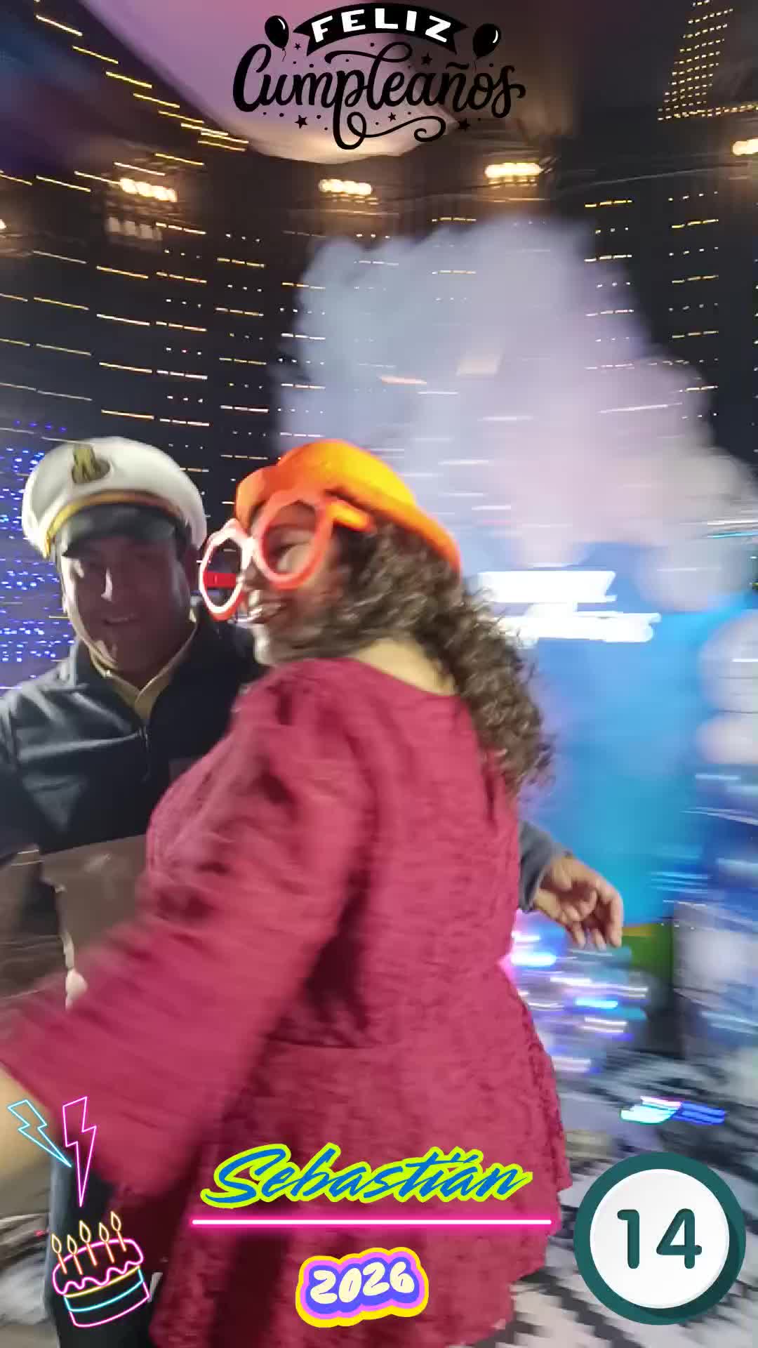 Video 360 del evento CUMPLEAÑOS N°14 SEBASTIAN