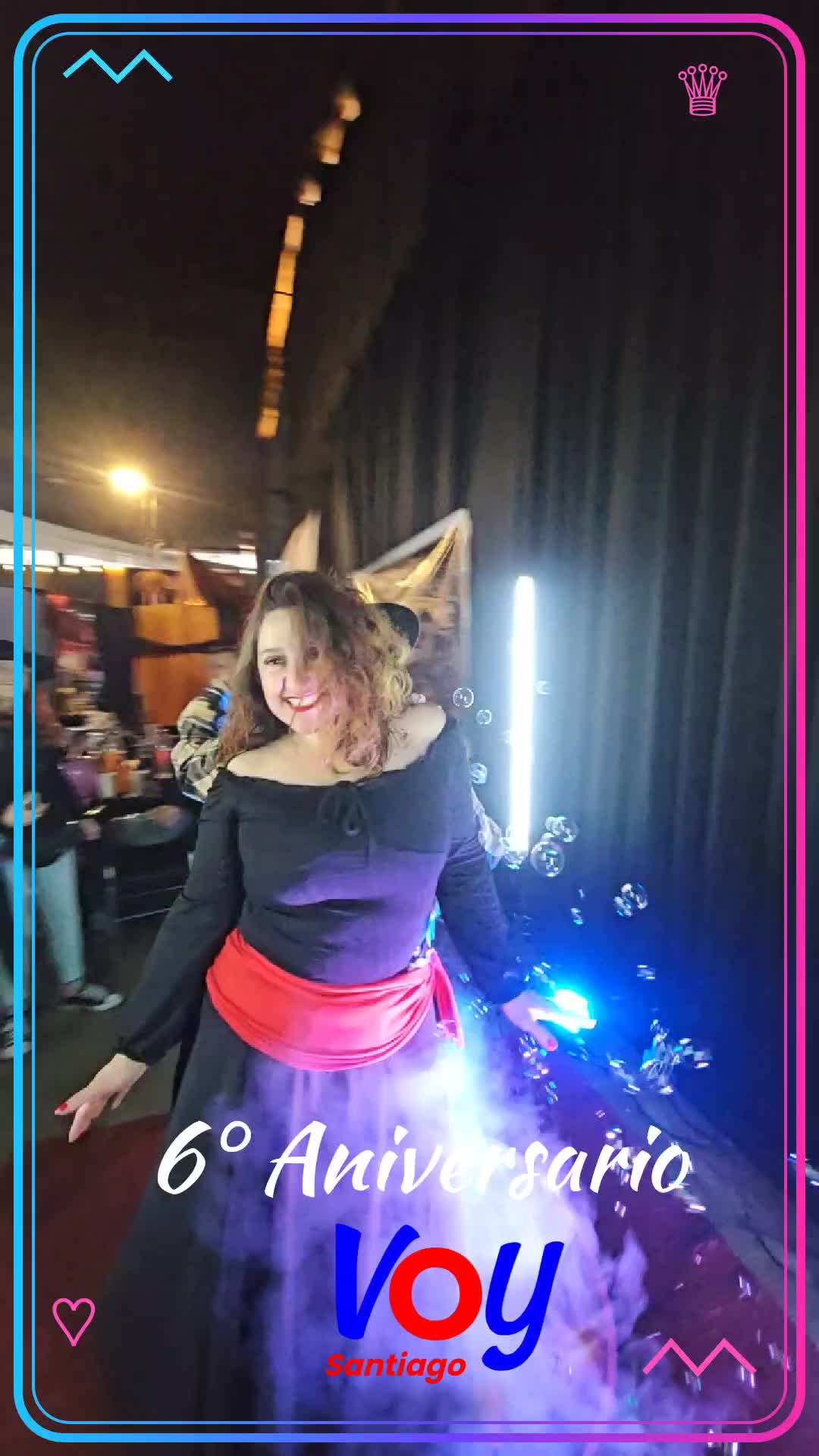 Video 360 del evento Voy Santiago 2026