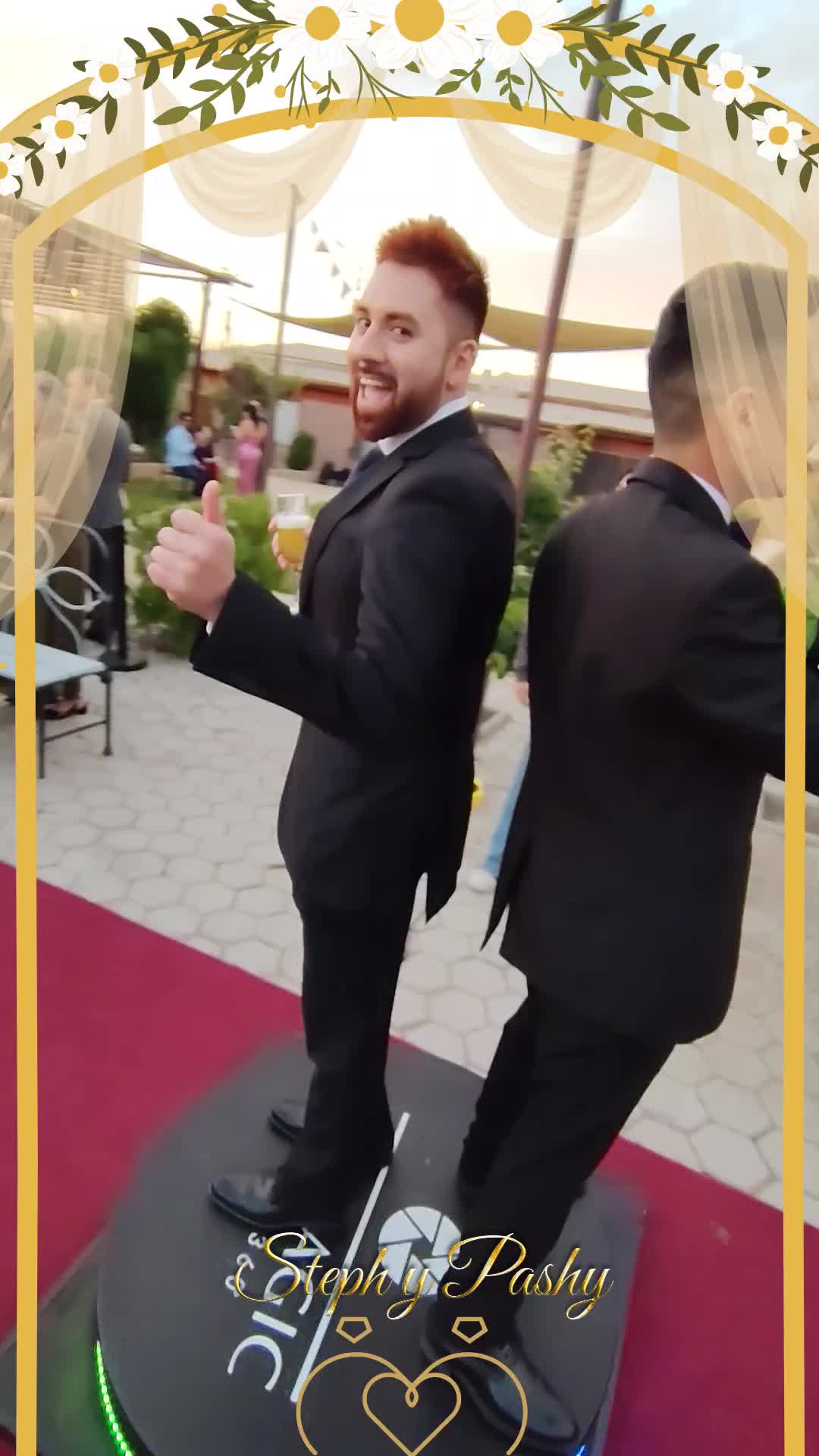 Video 360 del evento Pashy y Steph