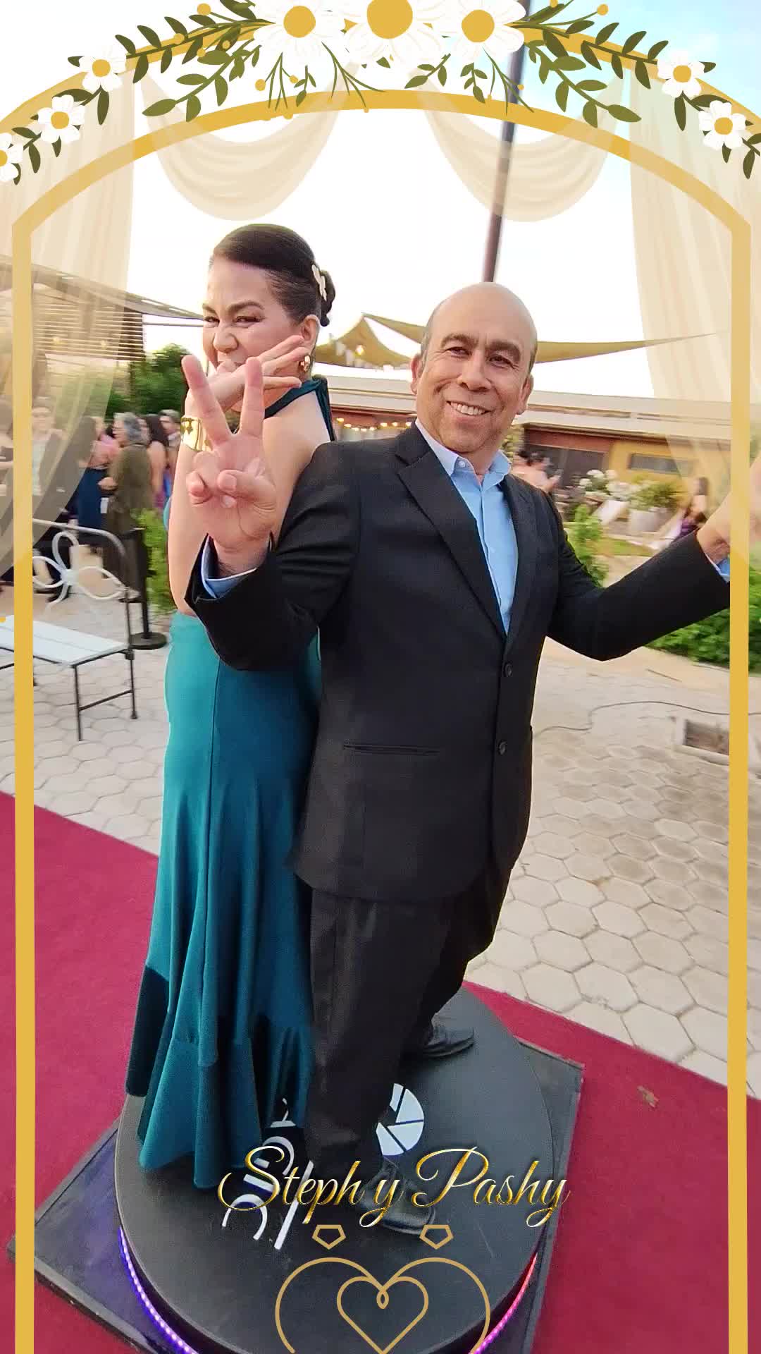 Video 360 del evento Pashy y Steph