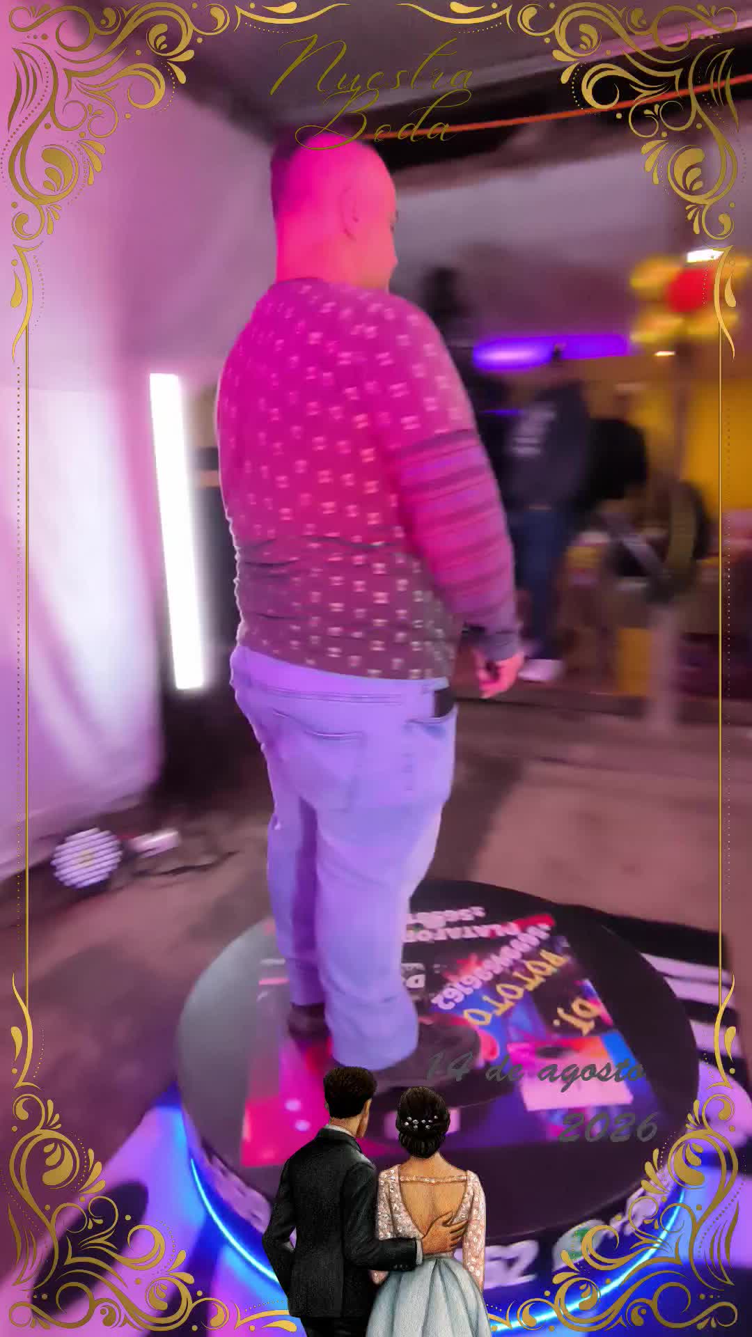 Video 360 del evento Casamiento 14 agosto 2026