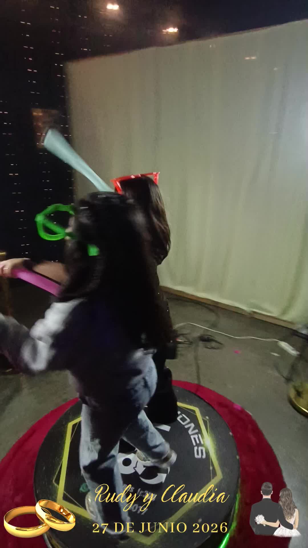 Video 360 del evento BODA DE RUDY Y CLAUDIA 27 DE JUNIO 2026