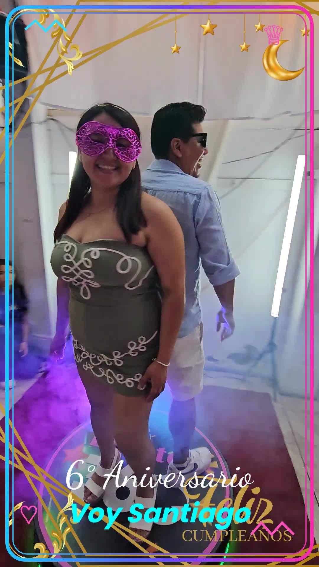Video 360 del evento Voy Santiago 2026