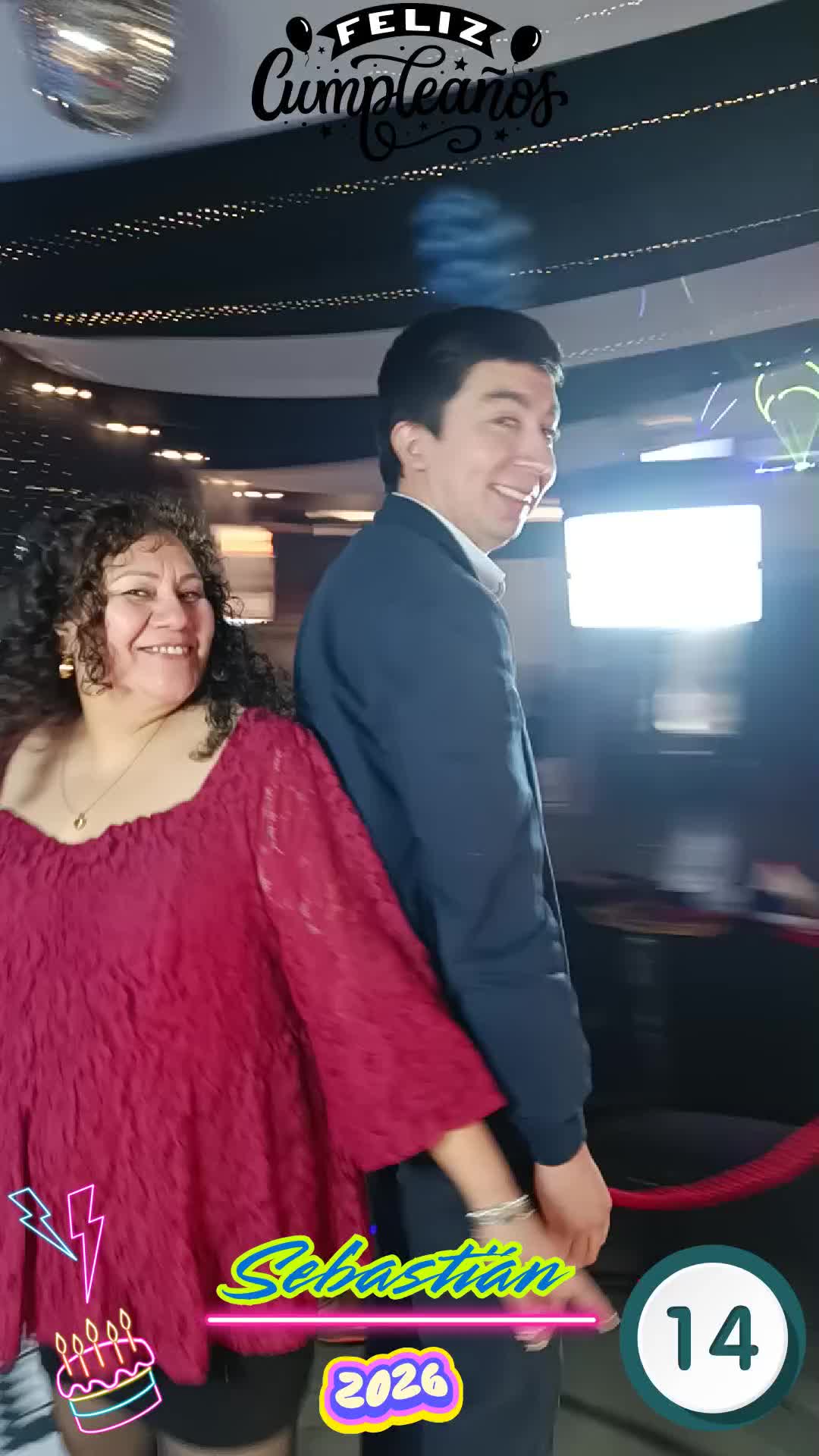 Video 360 del evento CUMPLEAÑOS N°14 SEBASTIAN