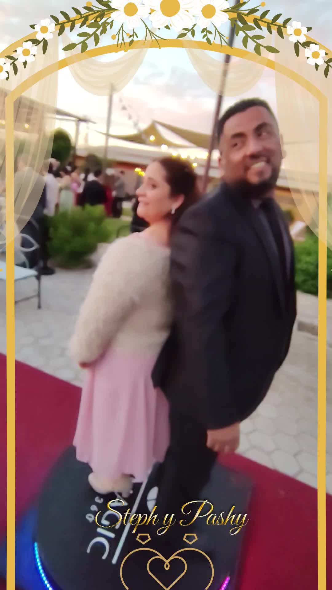 Video 360 del evento Pashy y Steph