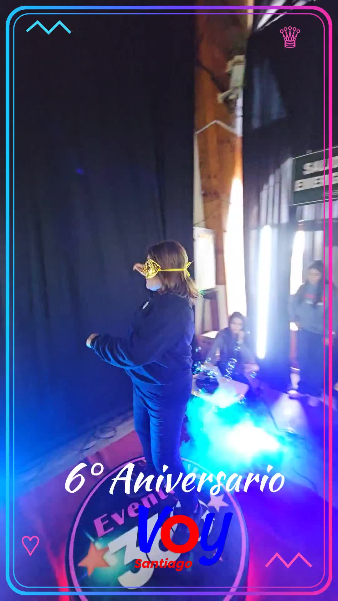 Video 360 del evento Voy Santiago 2026
