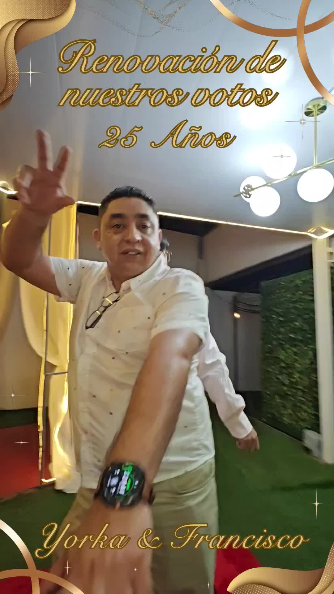 Video 360 del evento Renovación de Votos 🤵❤️👰