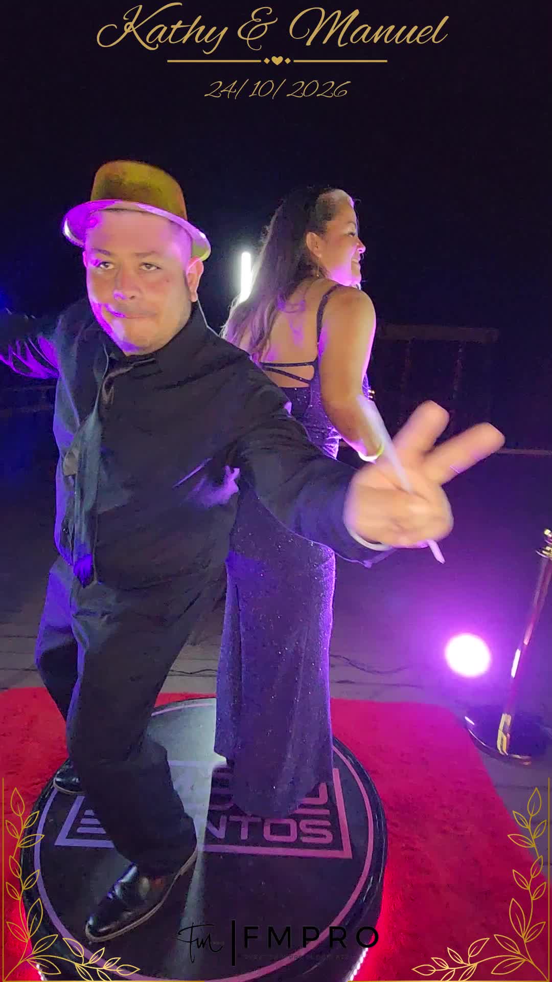 Video 360 del evento Kathy & Manuel 