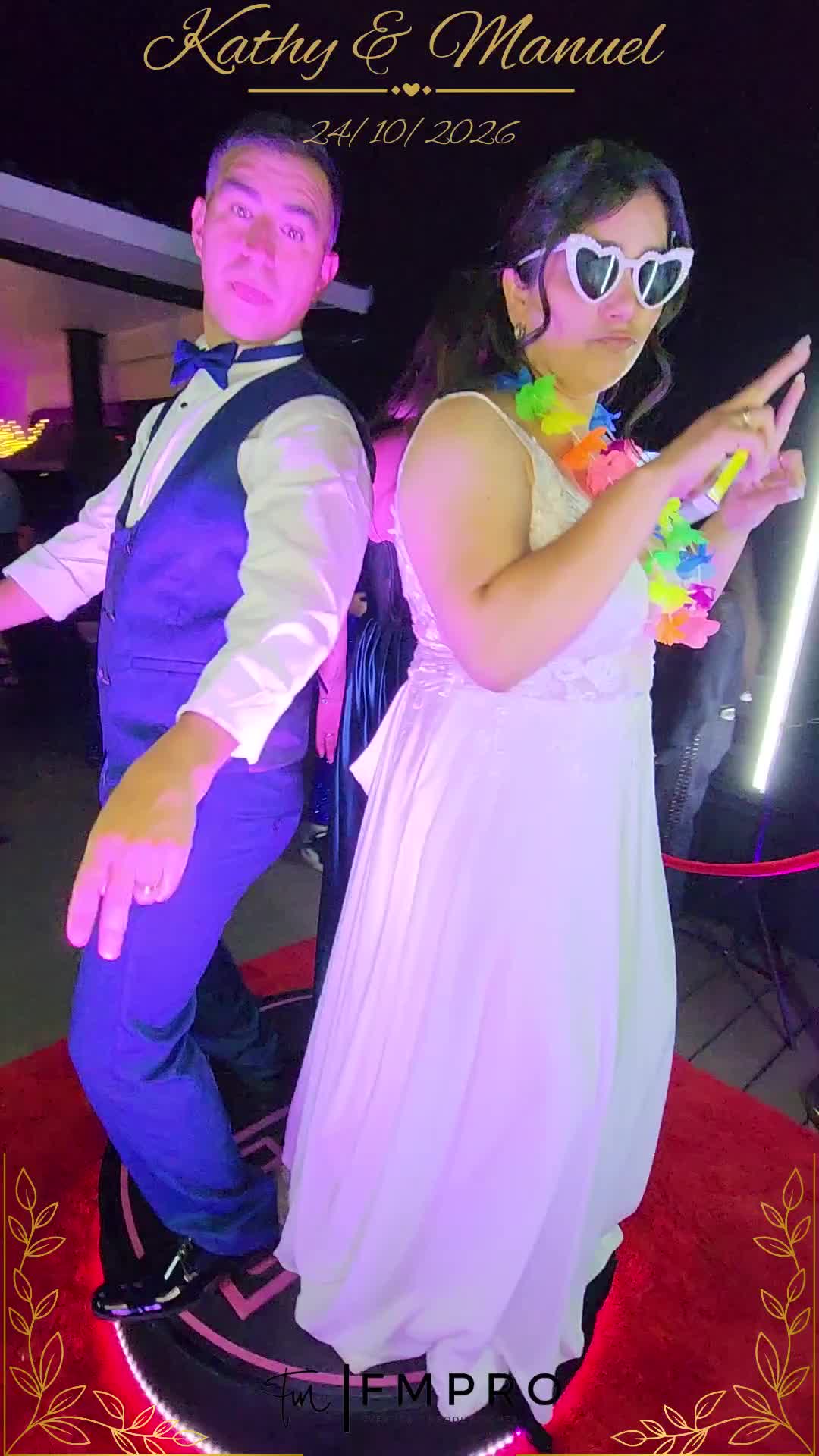Video 360 del evento Kathy & Manuel 