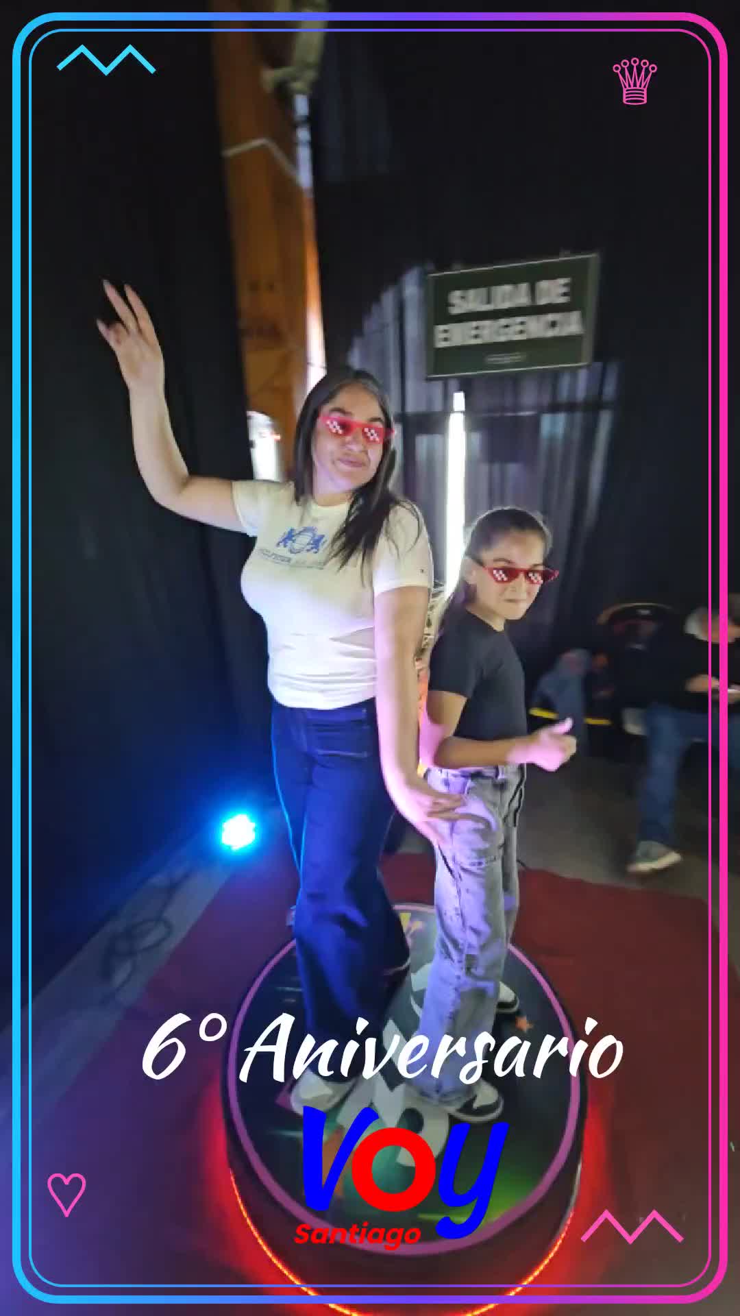 Video 360 del evento Voy Santiago 2026
