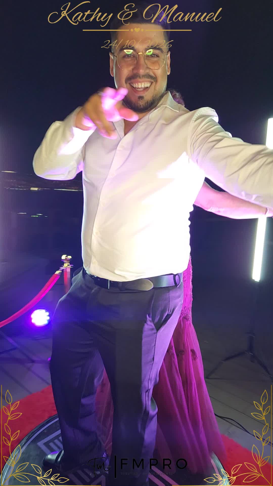 Video 360 del evento Kathy & Manuel 
