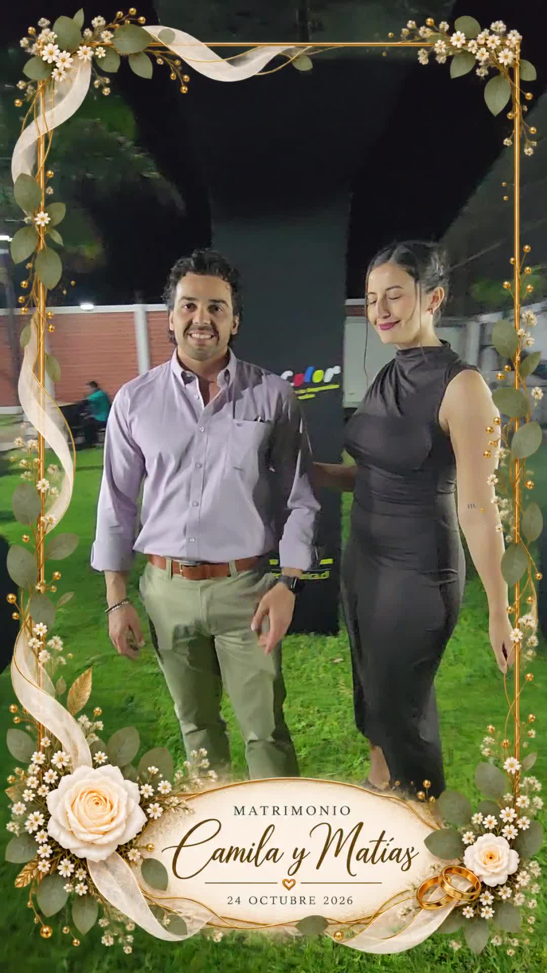 Video 360 del evento Camila y Matías