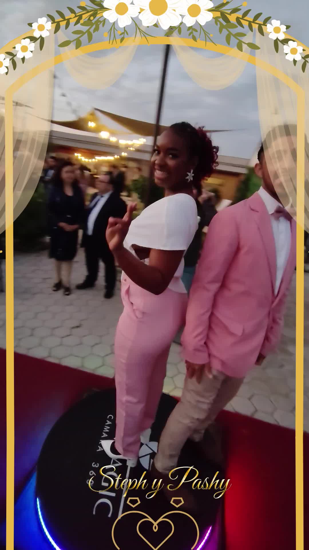 Video 360 del evento Pashy y Steph