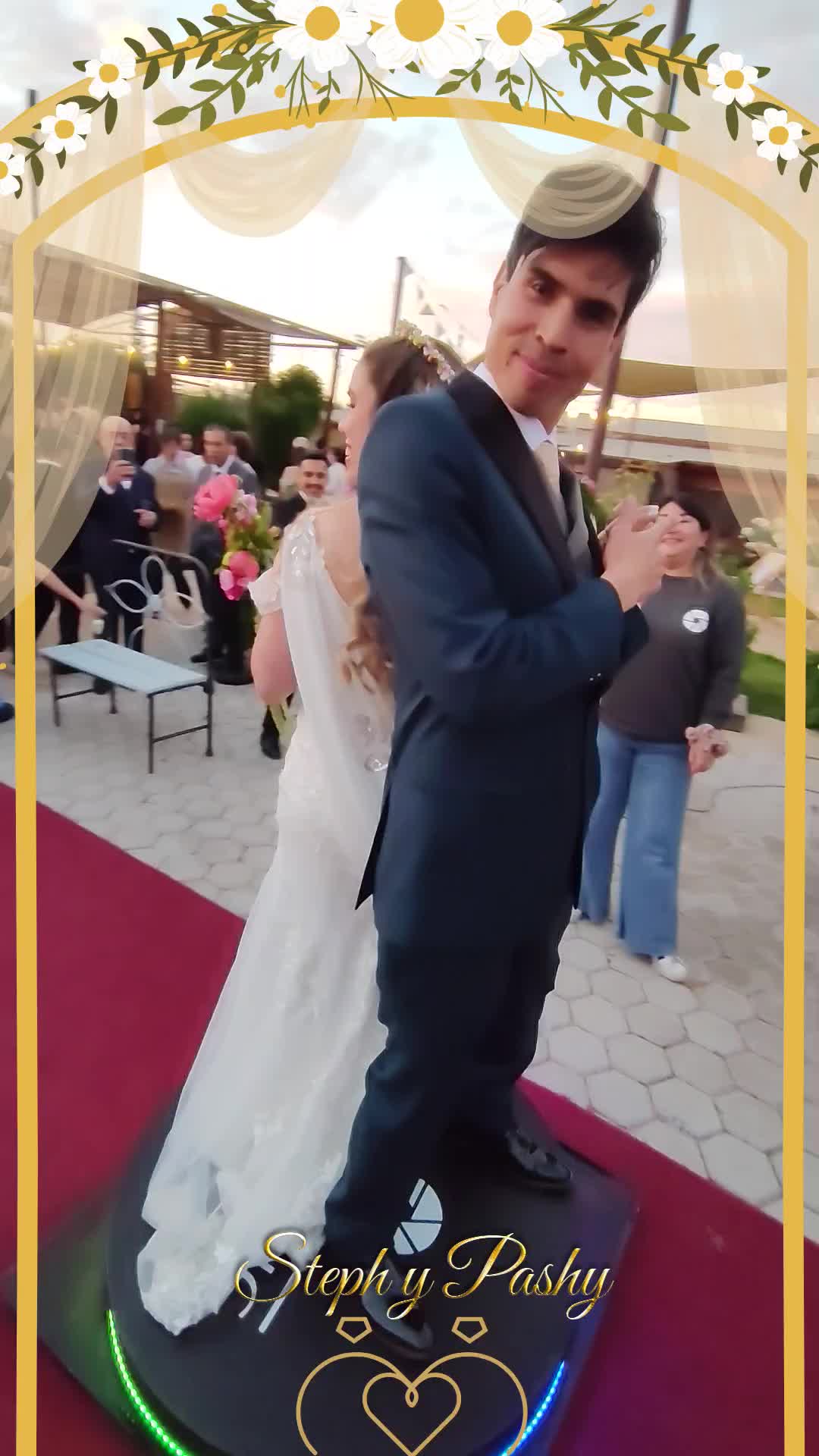 Video 360 del evento Pashy y Steph