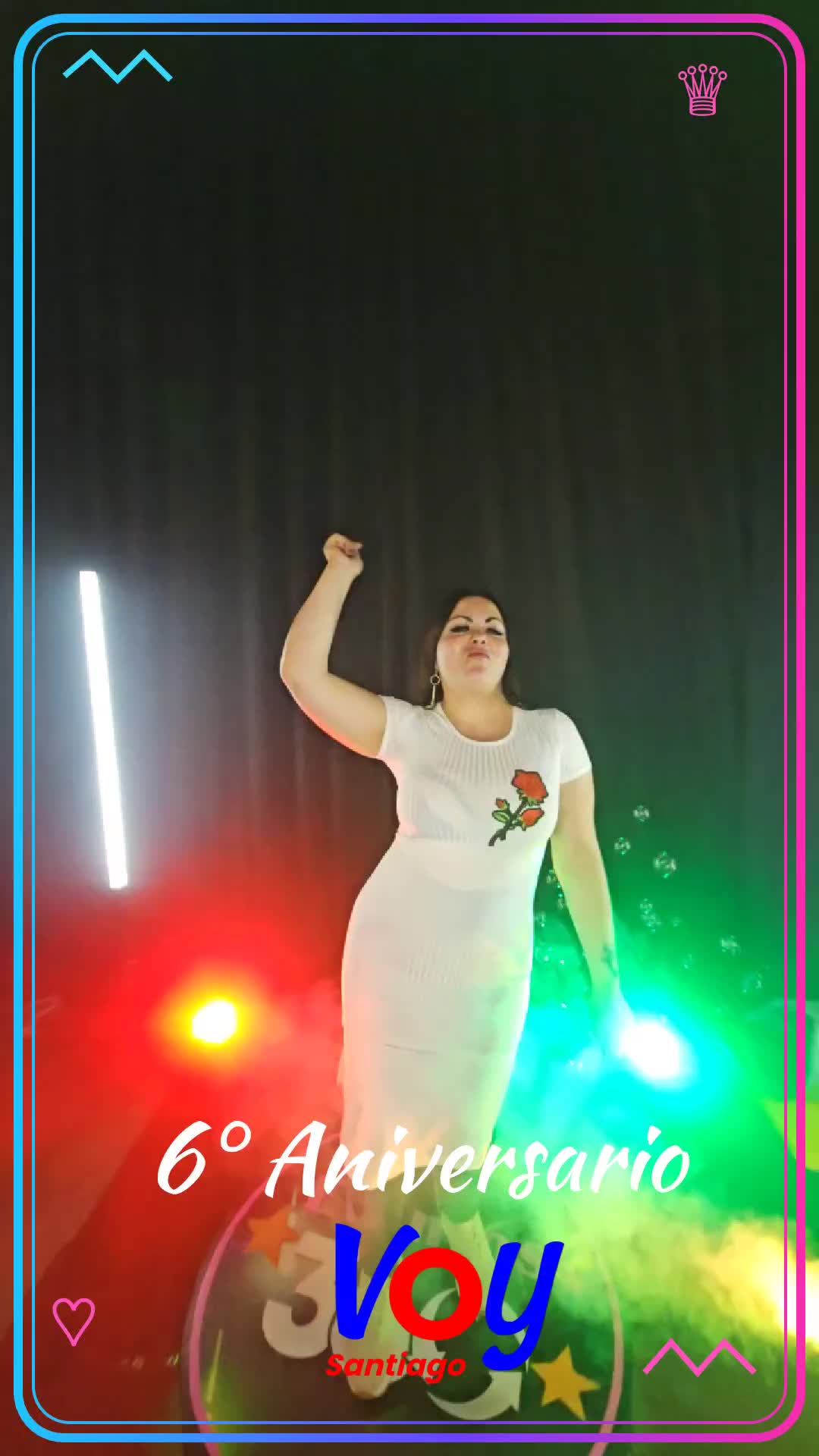 Video 360 del evento Voy Santiago 2026