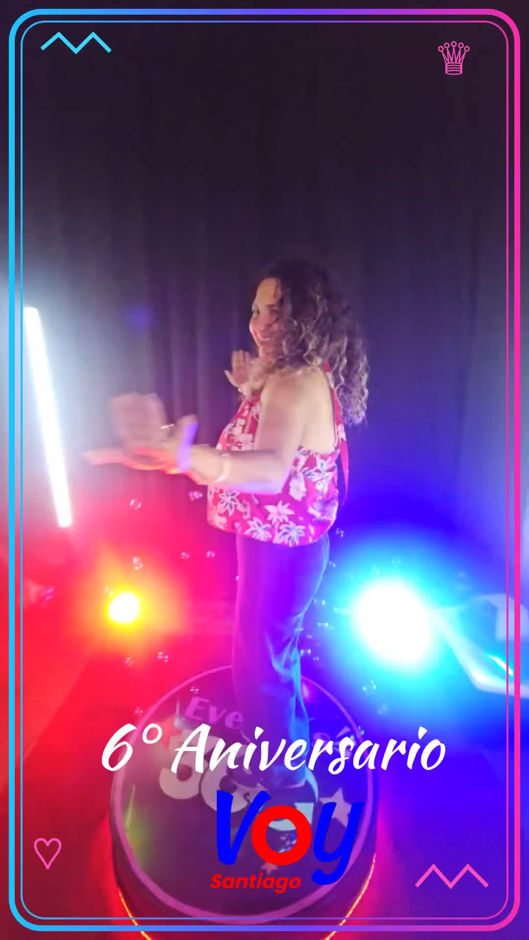 Video 360 del evento Voy Santiago 2026