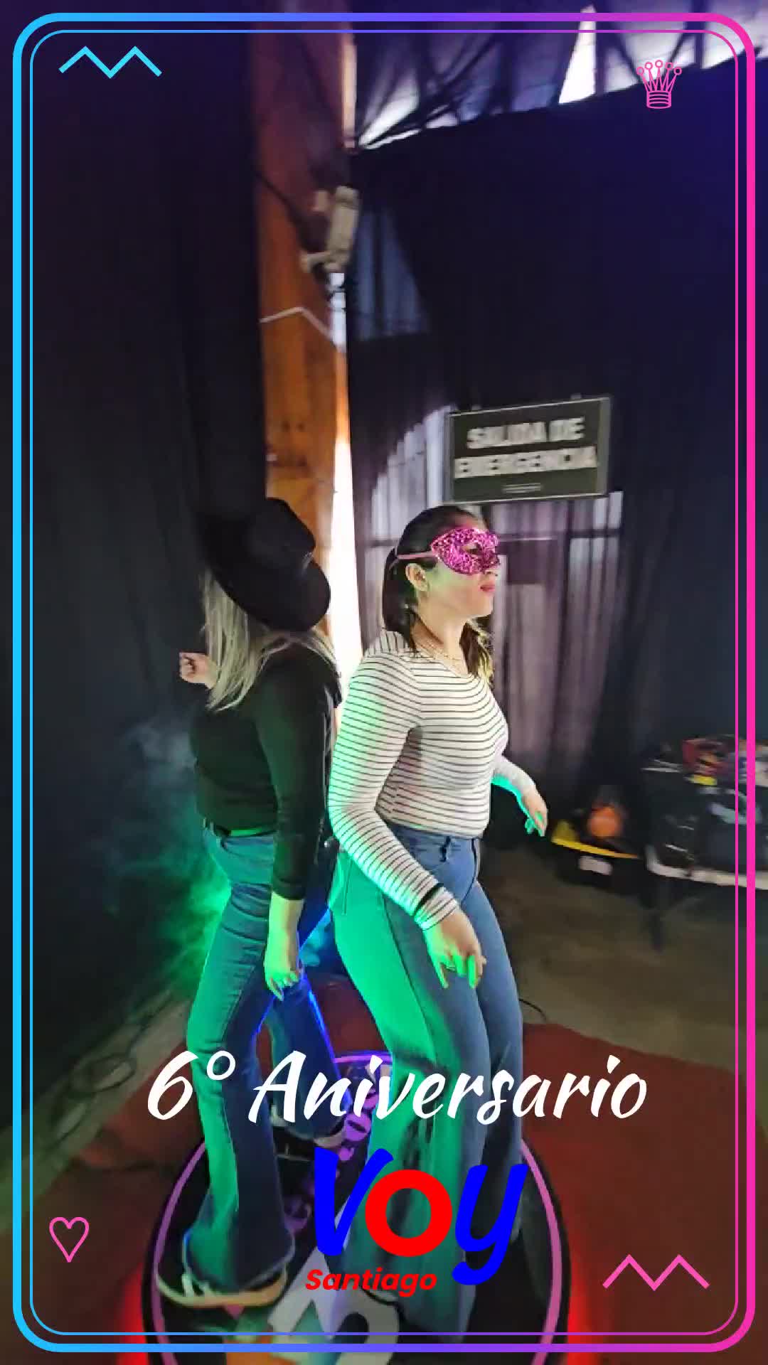 Video 360 del evento Voy Santiago 2026