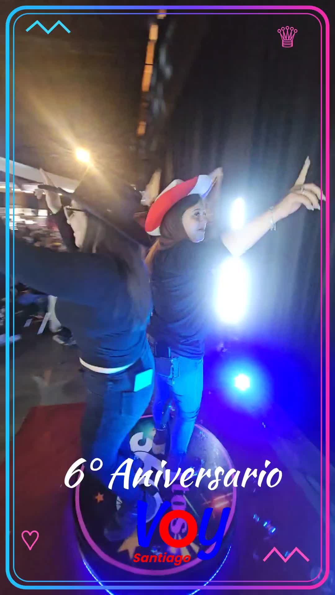 Video 360 del evento Voy Santiago 2026
