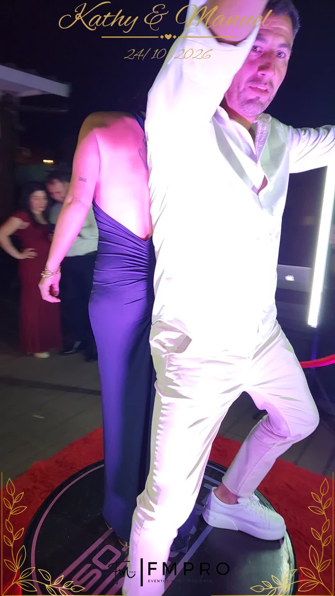 Video 360 del evento Kathy & Manuel 