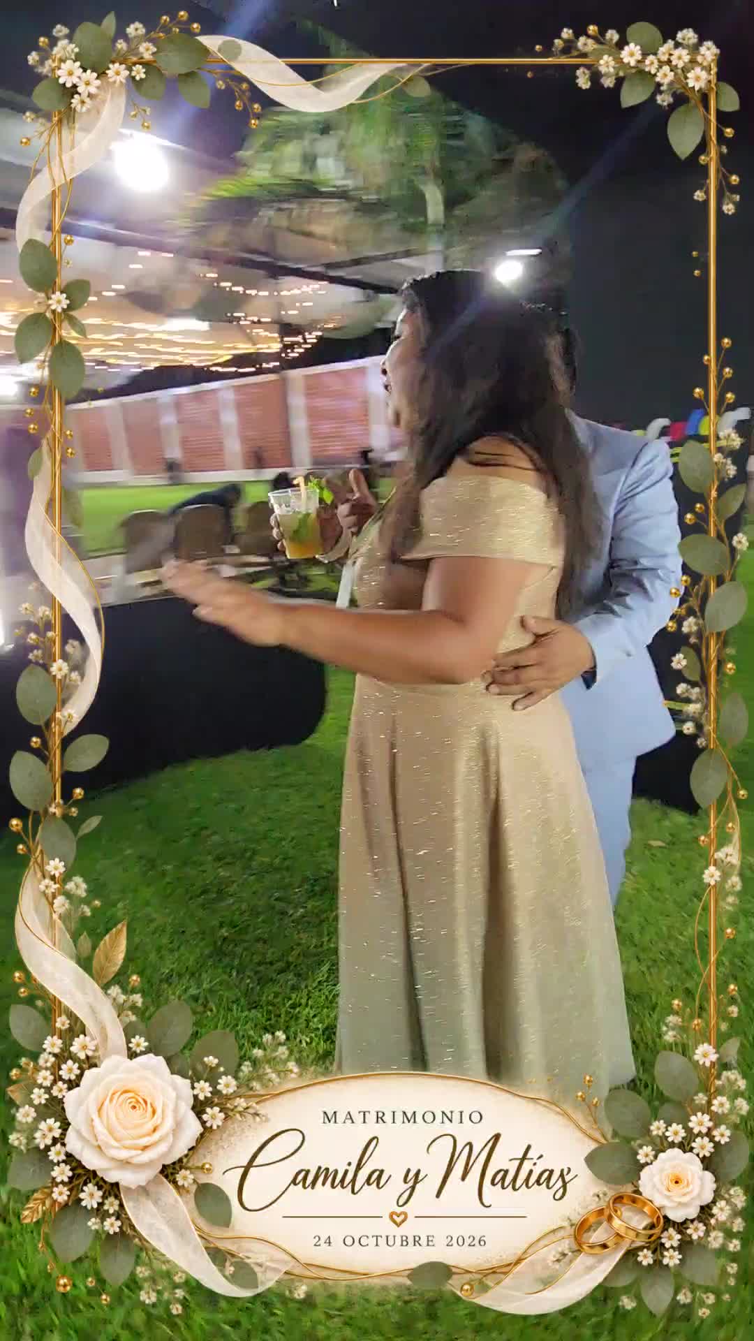 Video 360 del evento Camila y Matías