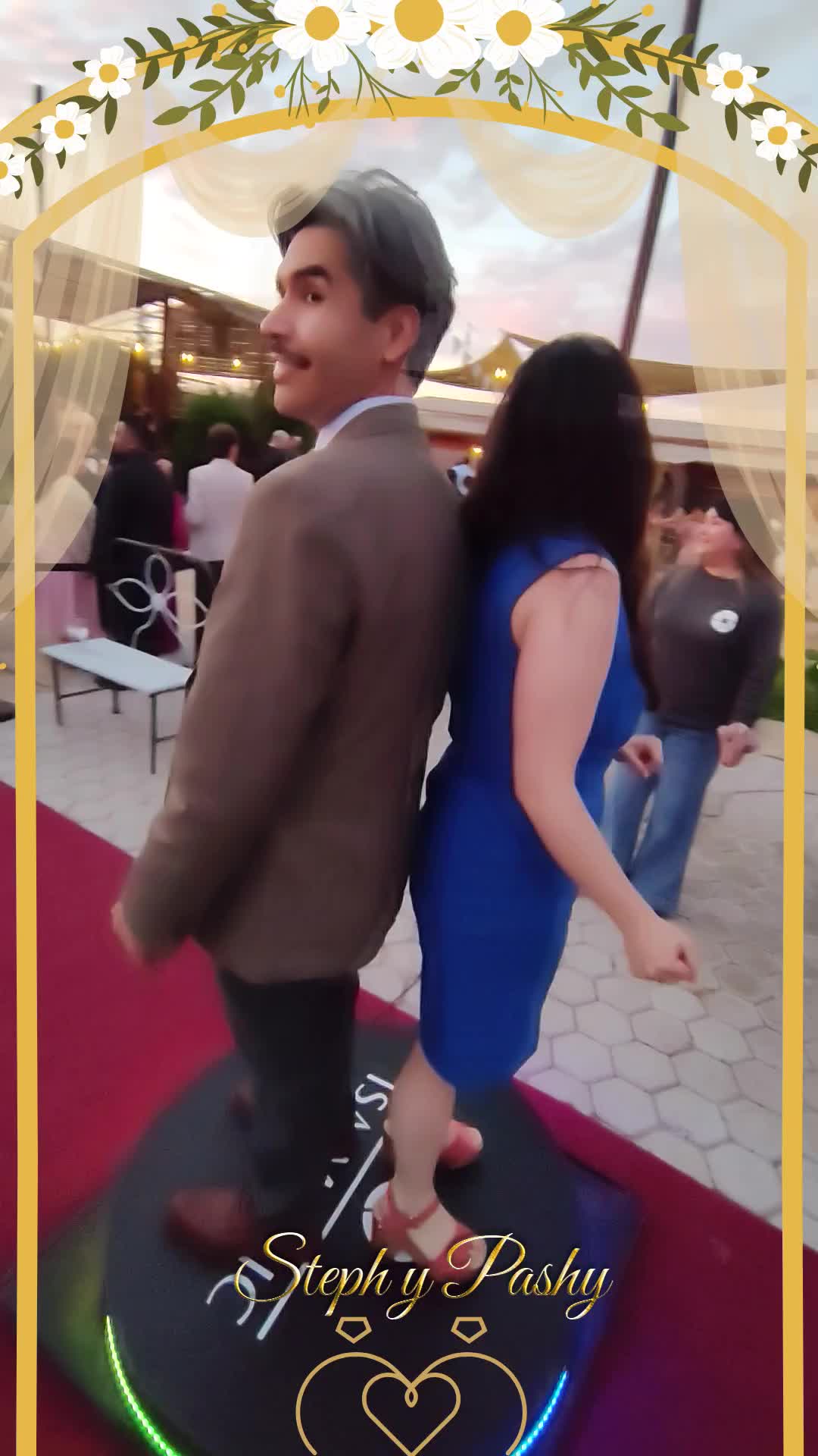 Video 360 del evento Pashy y Steph