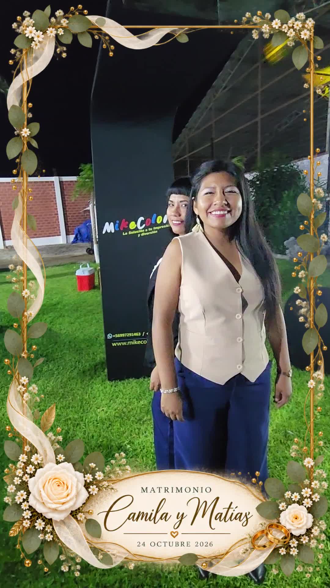 Video 360 del evento Camila y Matías